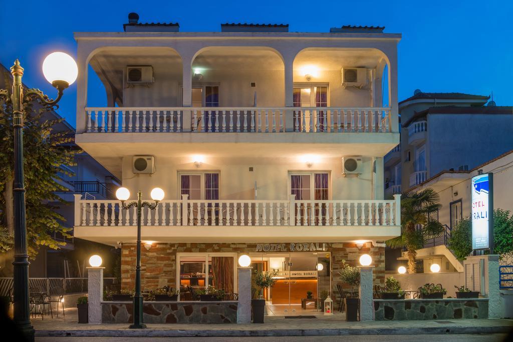 Korali Hotel Paralía Eksteriør bilde
