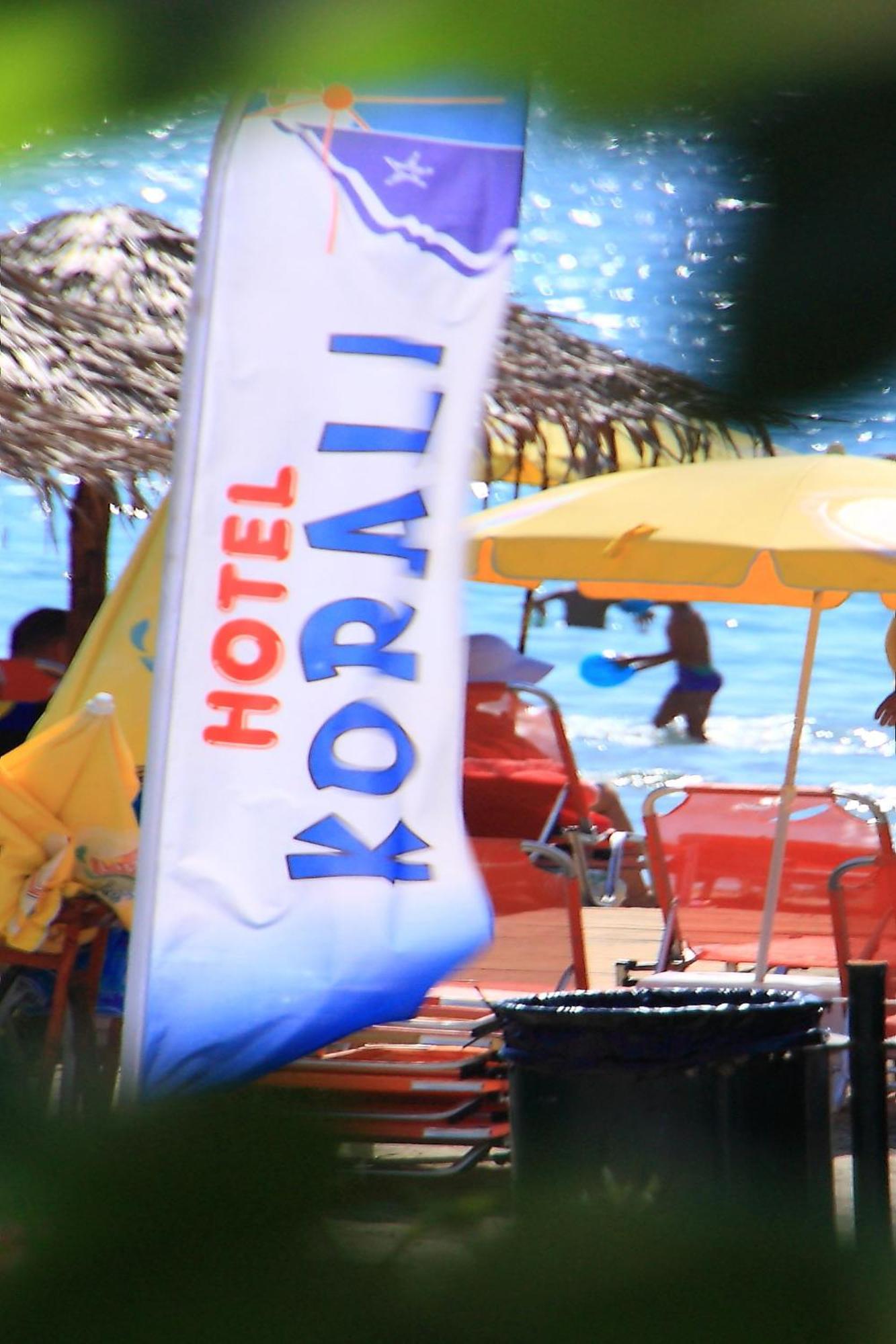 Korali Hotel Paralía Eksteriør bilde